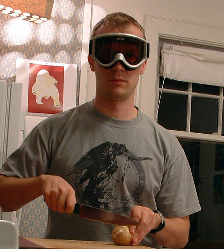 Onion goggles -
