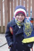 My little brother supporting Ukraine.