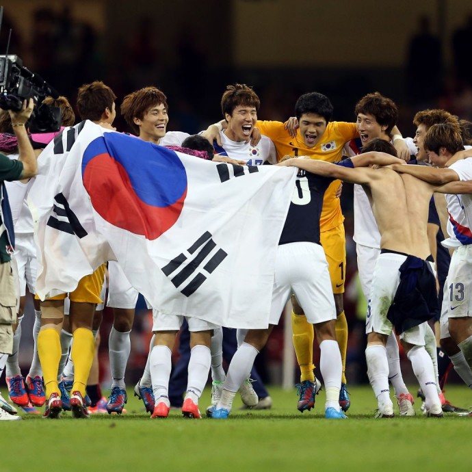 Olympics Day 14 - Men's Football 3/4 Play Off - Match 31 - Korea v Japan